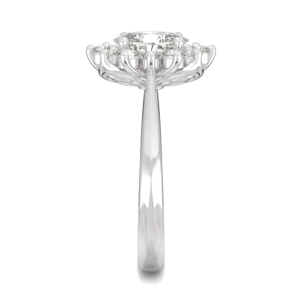 Signature Floral Halo Ring