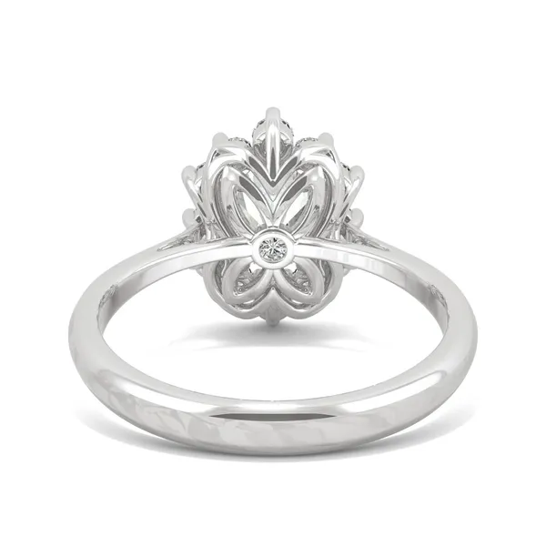 Signature Floral Halo Ring