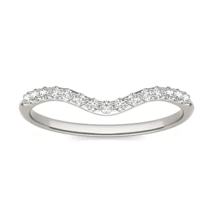 Oval Signature Accented Halo Petite Matching Band (HOLYCOME™) image, Oval Signature Accented Halo Petite Matching Band (HOLYCOME™)
