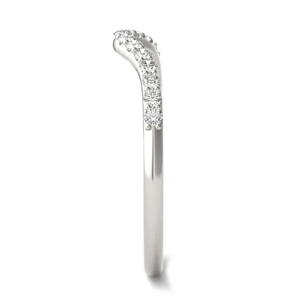 Oval Signature Accented Halo Petite Matching Band (HOLYCOME™)