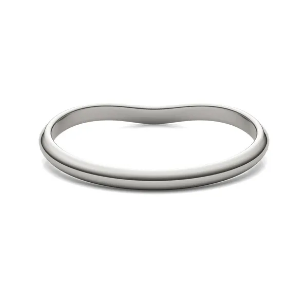 Oval Signature Solitaire Classic Matching Band (14k Gold)