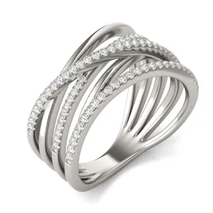 Triple Row Orbit Ring image, Triple Row Orbit Ring