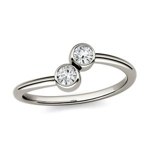 Bypass Bezel Petite Ring