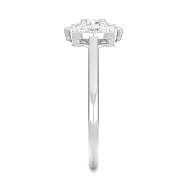 Round Brilliant Lillian Signature Ring