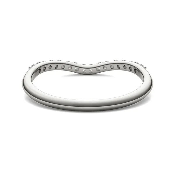 Cushion Signature Accented Halo Petite Matching Band