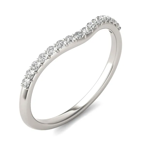 Cushion Signature Accented Halo Petite Matching Band