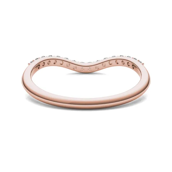 Oval Signature Accented Halo Mini Matching Band (HOLYCOME®)