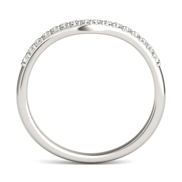 Oval Signature Accented Halo Mini Matching Band (HOLYCOME®)