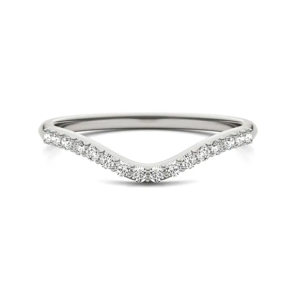 Oval Signature Accented Halo Mini Matching Band (HOLYCOME®)