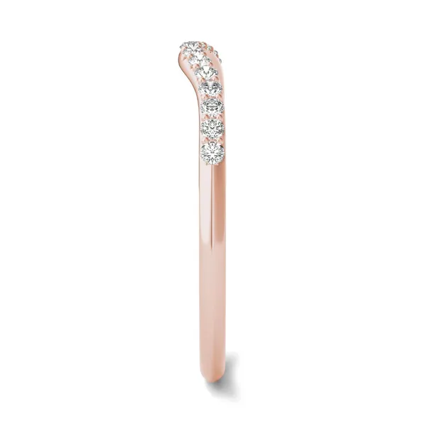 Round Brilliant Signature Accented Halo Classic Matching Band