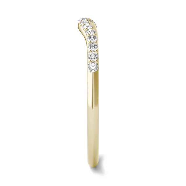Round Brilliant Signature Accented Halo Classic Matching Band