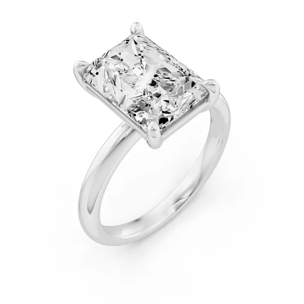 3 ctw Radiant Solitaire Engagement Ring
