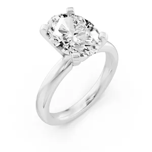 Oval Classic Solitaire Engagement Ring
